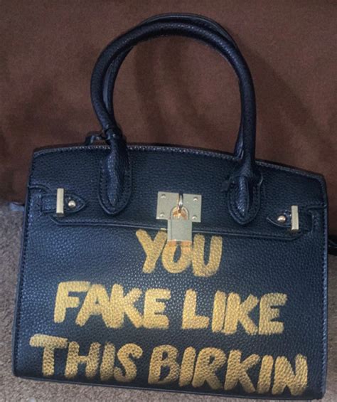 You Fake Like This Birkin 